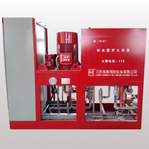 細水霧滅火系統噴頭工作壓力的重要性